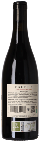 Bodegas Exopto "Expresión de Graciano" Rioja 2023
