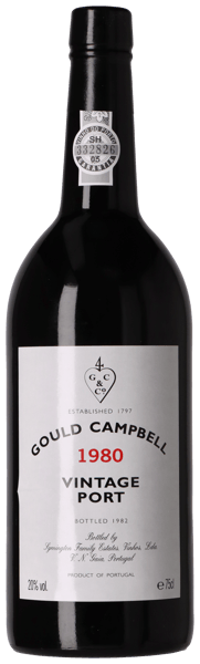 Gould Campbell Vintage Port 1980 i 6 styks trækasse
