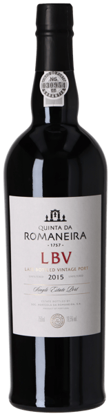 Quinta da Romaneira Unfiltered LBV 2015 i gaveæske