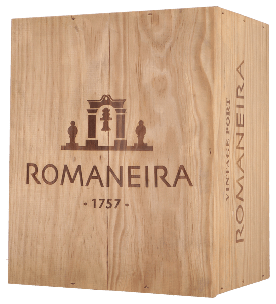 Quinta da Romaneira Vintage Port 2017 i 6 styks trækasse