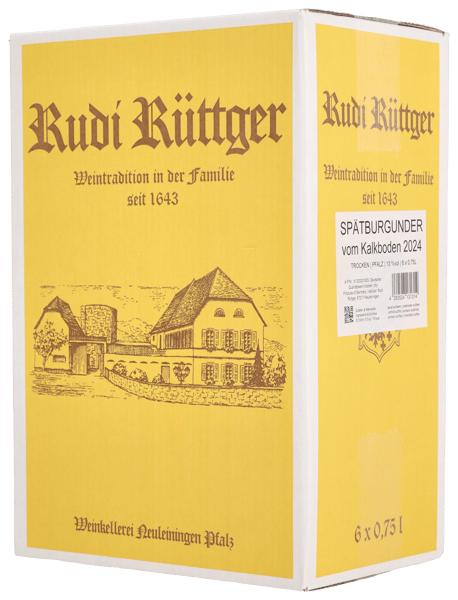 Rudi Rüttger Spätburgunder Vom Kalkboden Pfalz 2024