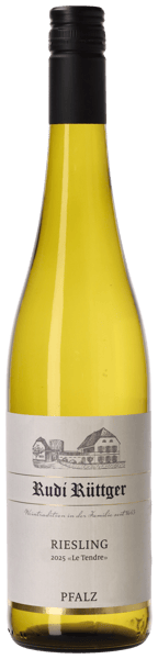 Rudi Rüttger Riesling "Le Tendre" halvtorr Pfalz 2025