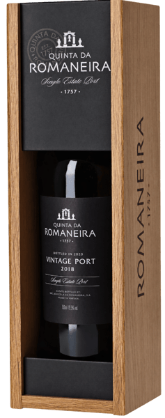 Quinta da Romaneira Vintage Port 2018 i Gaveæske
