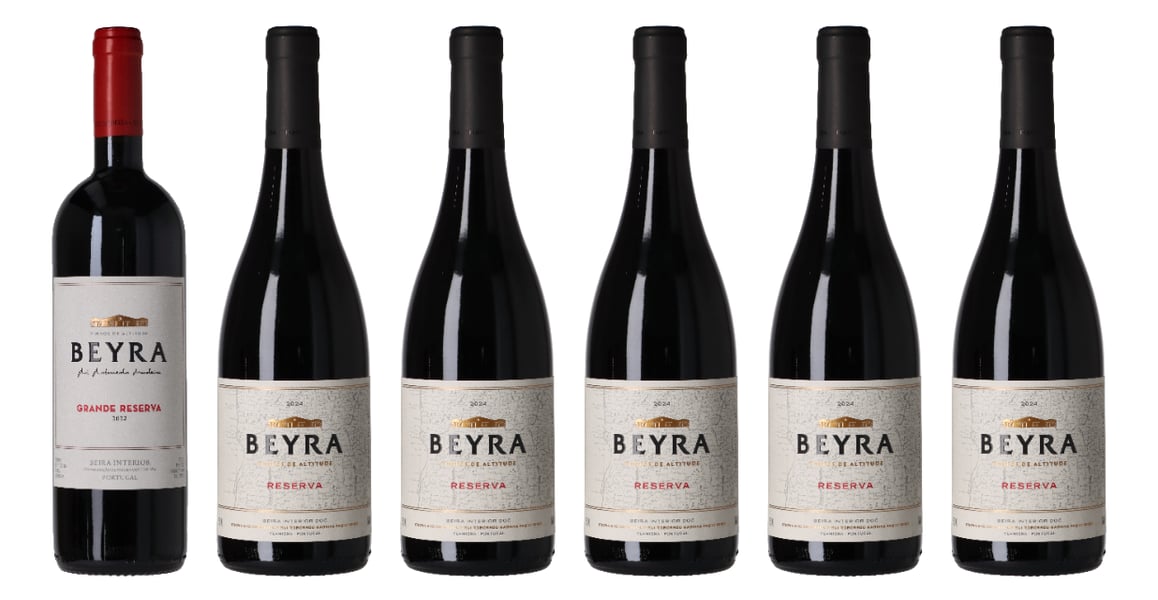 Beyra Smagekasse - 1 Grande Reserva og 5 Beyra Reserva