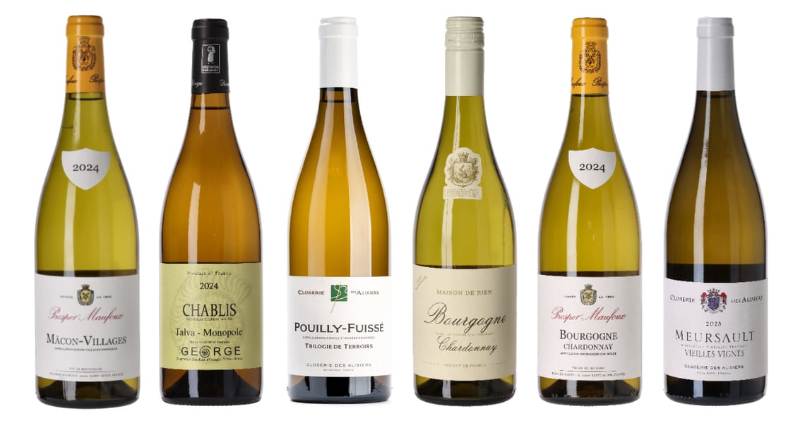 Hvid Bourgogne smagekasse