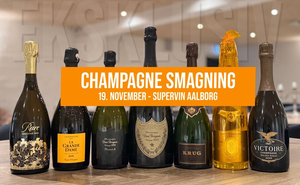 Eksklusiv Champagnesmagning 2026