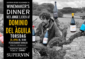 Winemaker's Dinner med Jorge fra Dominio del Aguila i København