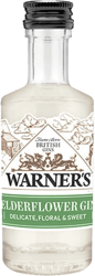 Warner's Elderflower Gin - 5 cl Miniflaske