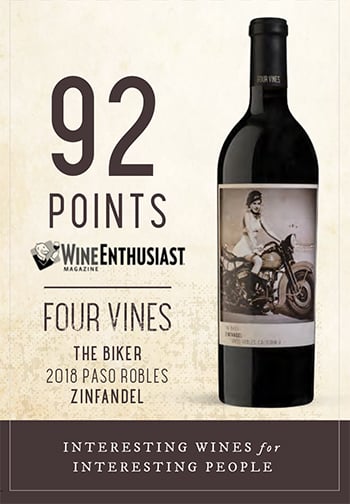 Paso Robles Four Vines Wine Four Vines, Cowboy Poet Cabernet