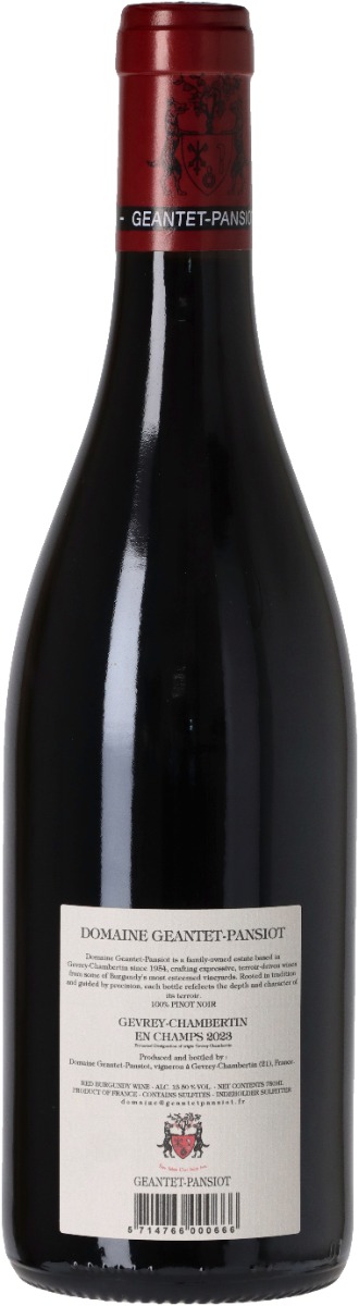 Køb Domaine Geantet Pansiot Gevrey-Chambertin En Champs 2023