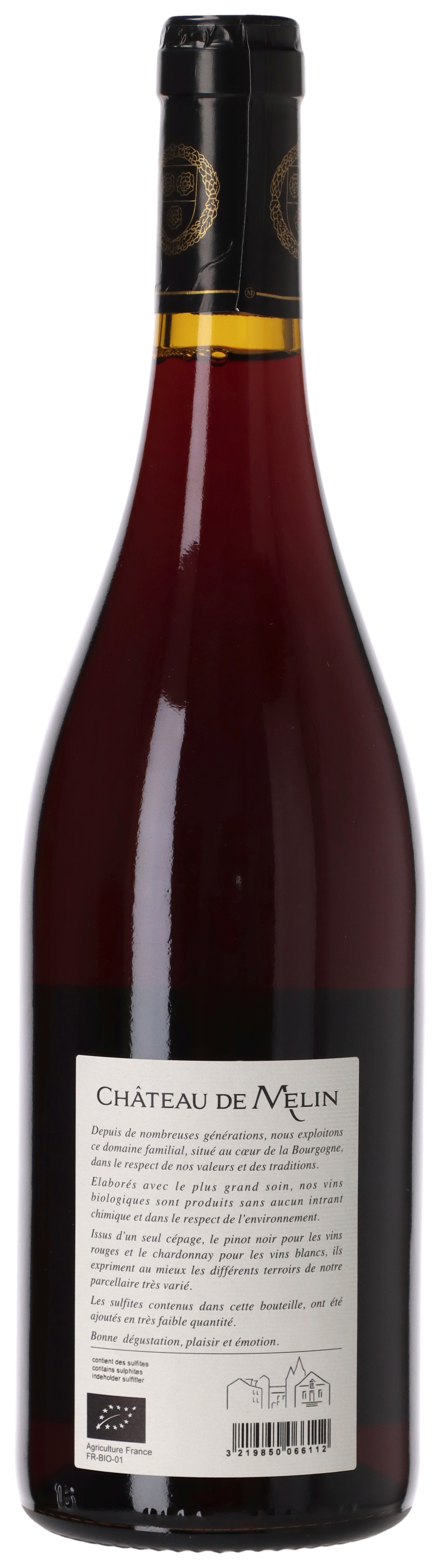 Køb Château de Melin Hautes Côtes de Beaune Rouge 2023 BIO | Supervin