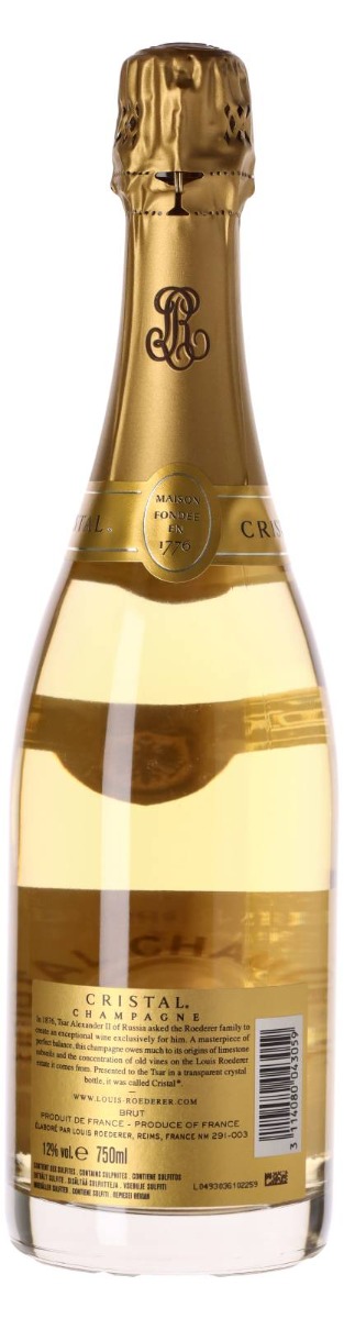 Køb Louis Roederer Cristal Champagne 2012 | Supervin