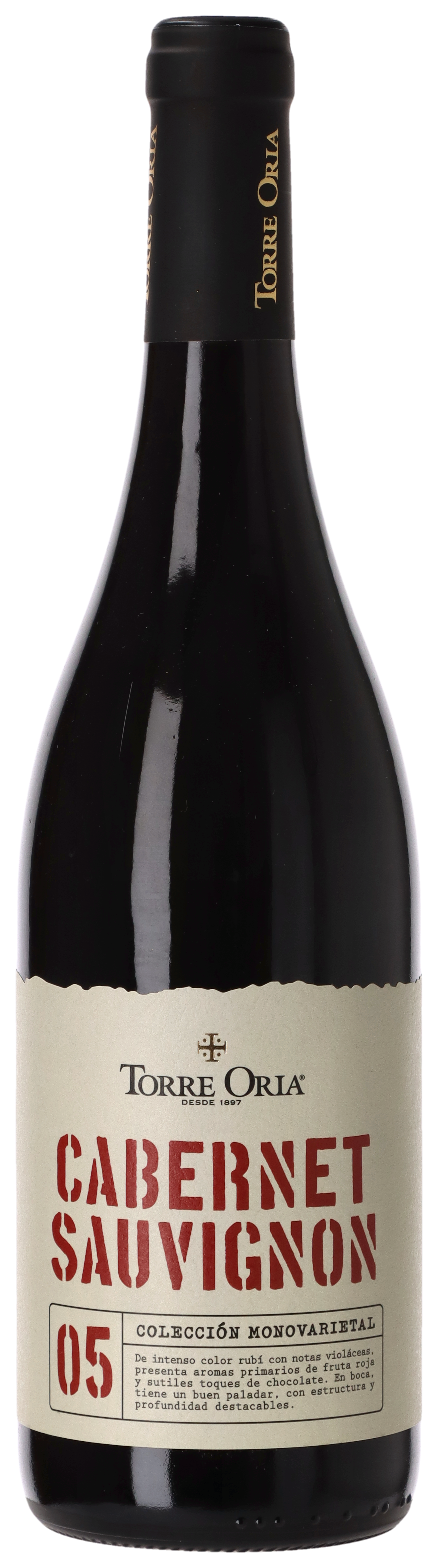 Køb Torre Oria Cabernet Sauvignon Colección Monovarietal 05 2024