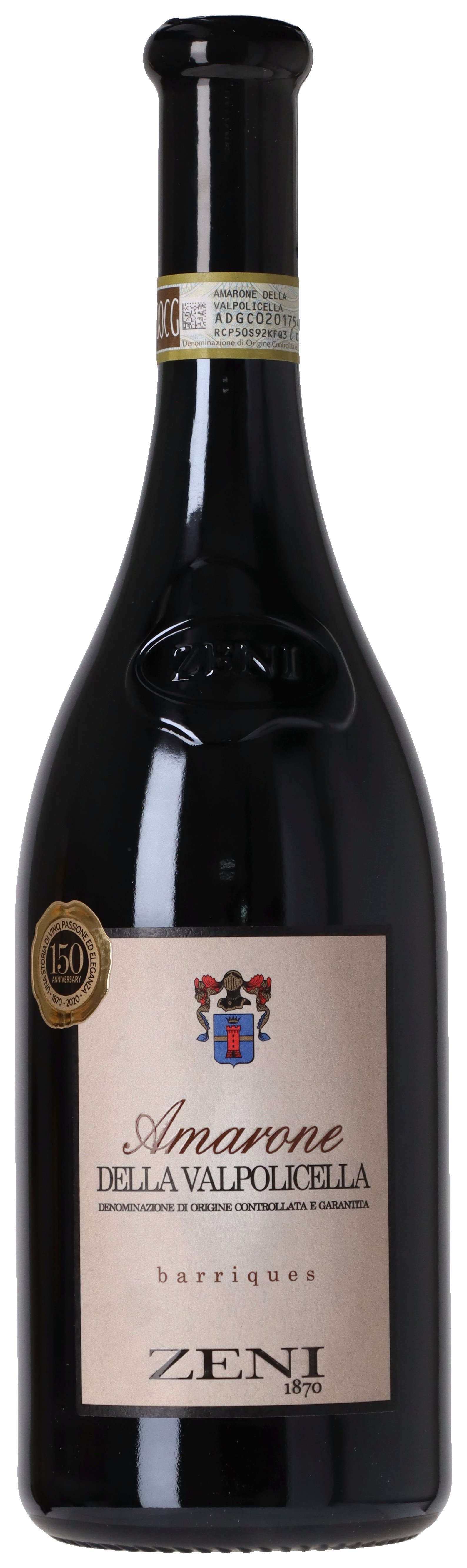 Køb Zeni Amarone della Valpolicella Classico Barriques 2019 | Supervin
