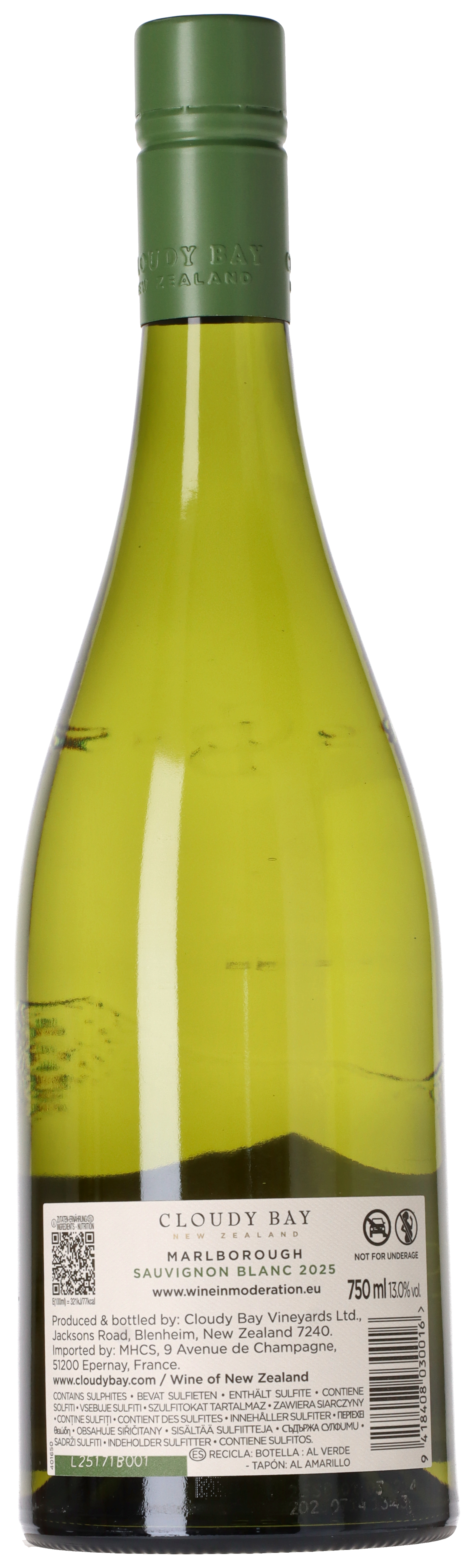 Køb Cloudy Bay Sauvignon Blanc 2025 | Supervin