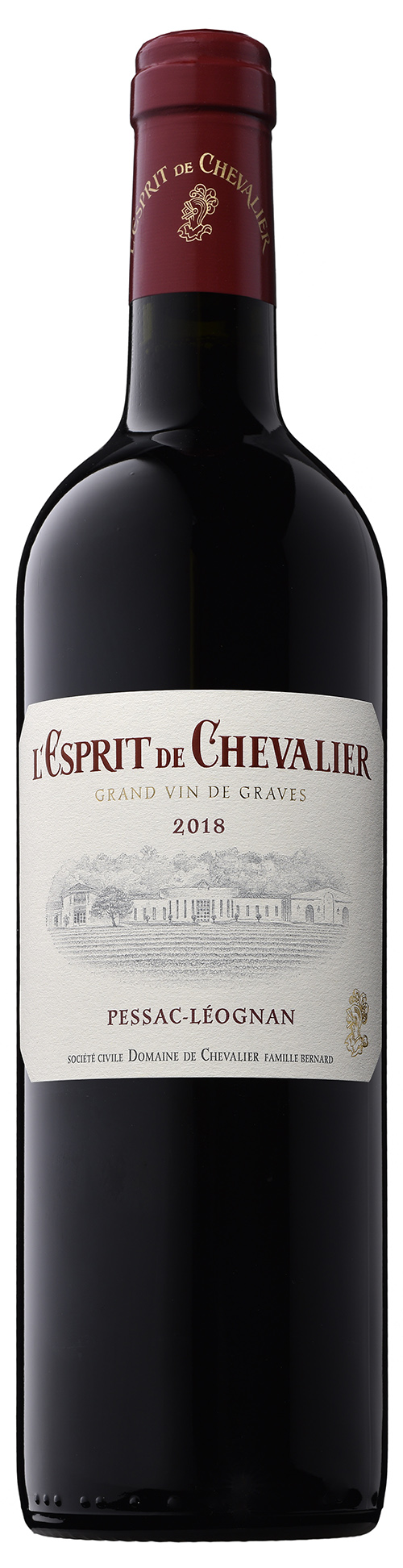 L'Esperit de Chevalier Rouge Pessac-Léognan 2018 | Supervin